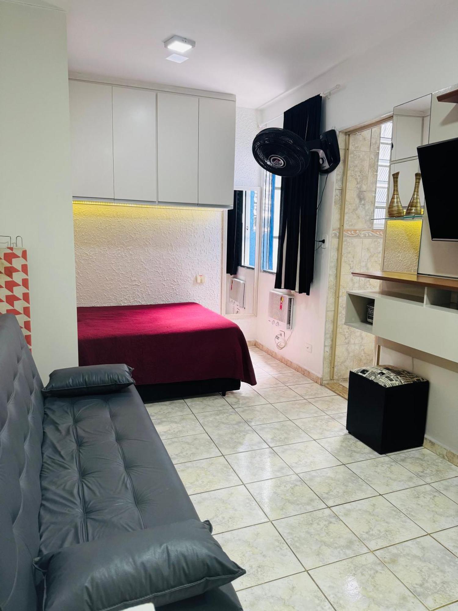 Sala Living Em Predio Familiar Na Av Da Praia Сантос Экстерьер фото